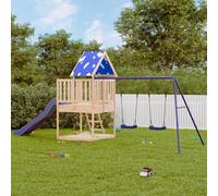 Vidaxl Aire De Jeux D'extérieur Bois De Pin Massif