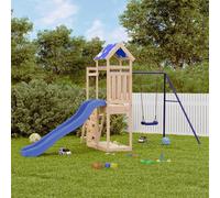 Vidaxl Aire De Jeux D'extérieur Bois De Pin Massif