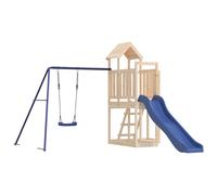 Vidaxl Aire De Jeux D'extérieur Bois De Pin Massif