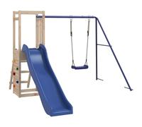 Vidaxl Aire De Jeux D'extérieur Bois De Pin Massif