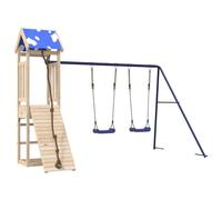 Vidaxl Aire De Jeux D'extérieur Bois De Pin Massif