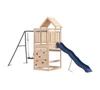 Vidaxl Aire De Jeux D'extérieur Bois De Pin Massif