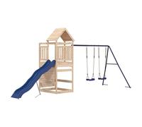 Vidaxl Aire De Jeux D'extérieur Bois De Pin Massif