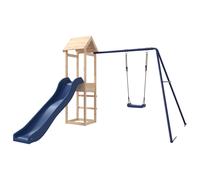 Vidaxl Aire De Jeux D'extérieur Bois De Pin Massif