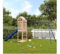 vidaXL Aire de jeux d'extérieur bois de pin massif ensemble de jeu ensemble de jeu en bois ensemble de terrain de jeu 3156964
