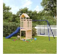 vidaXL Aire de jeux d'extérieur bois de pin massif ensemble de jeu ensemble de jeu en bois ensemble de terrain de jeu 3155903