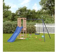 vidaXL Aire de jeux d'extérieur 3155955 en bois massif de Douglas Multicolore G