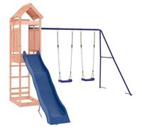 vidaXL Aire de Jeux d'extérieur Bois Massif de Douglas, Ensemble de Jeu, Ensemble de Jeu en Bois, Ensemble de Terrain de Jeu