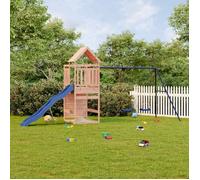 vidaXL Aire de jeux d'extérieur Bois massif de Douglas Ensemble de jeux Bleu G 3156989