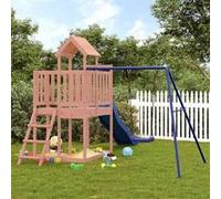 Vidaxl Aire De Jeux D'extérieur Bois Massif De Douglas