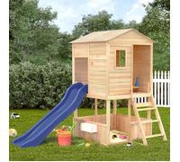 vidaXL Aire de jeux d'extérieur bois massif de sapin, aire de jeux, ensemble de jeu en bois, ensemble de terrain de jeu 3376141