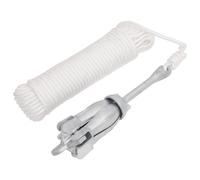 vidaXL Ancre Pliable avec Corde argenté 2,5 kg Fer malléable, Ancre, Ancre de Bateau, Ancre de grappin, Ancre de grappin d'ancrage