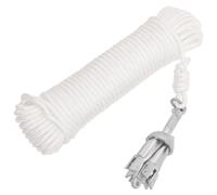 vidaXL Ancre pliable et corde argenté 0,7 kg fonte galvanisée à chaud