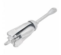 vidaXL Ancre pliante argenté 1,5 kg fer malléable