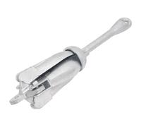 vidaXL Ancre pliante argenté 3,2 kg fer malléable