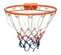 vidaXL Anneau de basket-ball Orange 39 cm Acier