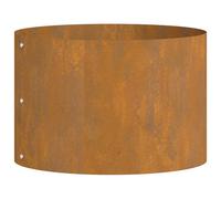 Vidaxl Jardinière En Acier Corten Acier Corten Acier Corten Moyen