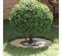 vidaXL Anneau plat pour arbre Argent Ø30 / 60 cm Acier inoxydable