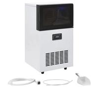 vidaXL Machine à glaçons 50759 – 45 kg/24 h Cube Noir
