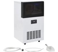 vidaXL Machine à glaçons 50759 – 45 kg/24 h Cube Noir