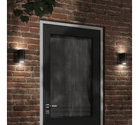 vidaXL Applique murale d'extérieur aluminium moulé sous pression, éclairage mural d'extérieur, lampe murale de jardin, 4006314