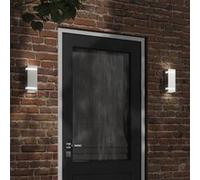 Vidaxl Applique Murale D'extérieur Argenté Acier Inoxydable Argenté