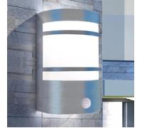 Applique murale d'extérieur avec détecteur Acier inoxydable