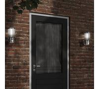 Vidaxl Applique Murale D'extérieur Et Capteur Argenté Acier Inoxydable Multicolore