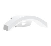 vidaXL Applique murale LED d'extérieur avec capteurs blanc, éclairage mural LED d'extérieur, lampe murale de jardin, lampe 4006282