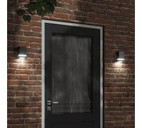 Vidaxl Applique Murale D'extérieur Noir Acier Inoxydable Noir