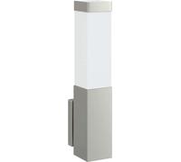 vidaXL Applique murale extérieure argent 10.5 x 6 x 35 cm acier inoxydable