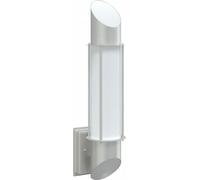 vidaXL Applique murale extérieure argentée acier inoxydable