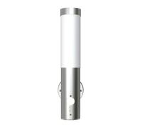 vidaXL Applique murale extérieure avec capteur de mouvement inox 40371 Gris G