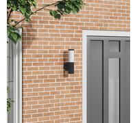 Vidaxl Applique Murale Extérieure Noir Acier Inoxydable Ip44