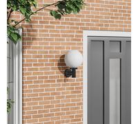 Vidaxl Applique Murale Extérieure Noir Acier Inoxydable Ip44