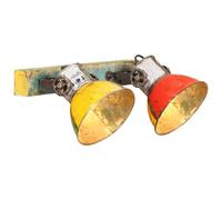 Vidaxl Applique Murale Industrielle Multicolore 45x25 Cm E27