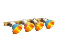 Vidaxl Applique Murale Industrielle Multicolore 90x25 Cm E27