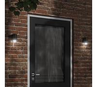 Vidaxl Appliques Murales Extérieur 2 Pcs Aluminium Moulé Sous Pression