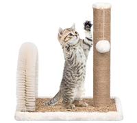 Vidaxl Arbre À Chat Avec Brosse De Toilettage En Arche Et Grattoir