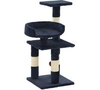 Vidaxl Arbre À Chat Avec Griffoirs En Sisal 65 Cm Bleu