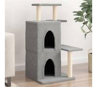 Arbre à chat avec griffoirs en sisal gris clair 97 cm 172113