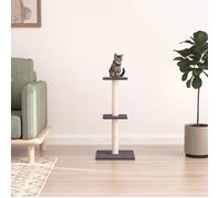 vidaXL Arbre à chat avec griffoirs en sisal gris foncé 73 cm 172036