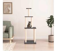 vidaXL Arbre à Chat avec Griffoirs en Sisal, Tour à Chats avec Plates-formes, Poteau à Chats, Mobilier de Jeux pour chats, 171743
