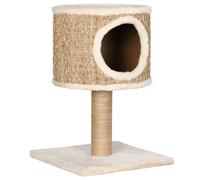 vidaXL Arbre à chat avec niche pour chats 52 cm Herbe de mer