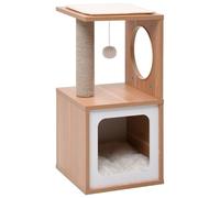 vidaXL Arbre à Chat avec Tapis à Gratter en Sisal 60 cm Griffoir Grattoir