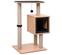 vidaXL Arbre à Chat avec Tapis à Gratter en Sisal 82 cm Griffoir Grattoir