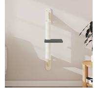 vidaXL Arbre à chat mural avec griffoir gris foncé 85,5 cm, tour à chat, griffoir pour chat, tour à chat murale, meuble pour 172394