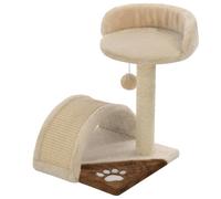vidaXL Arbre à chat Sisal 40 cm Beige et brun