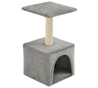 vidaXL Arbre à chat Sisal 55 cm Gris