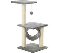 vidaXL Arbre à chat Sisal 65 cm Gris